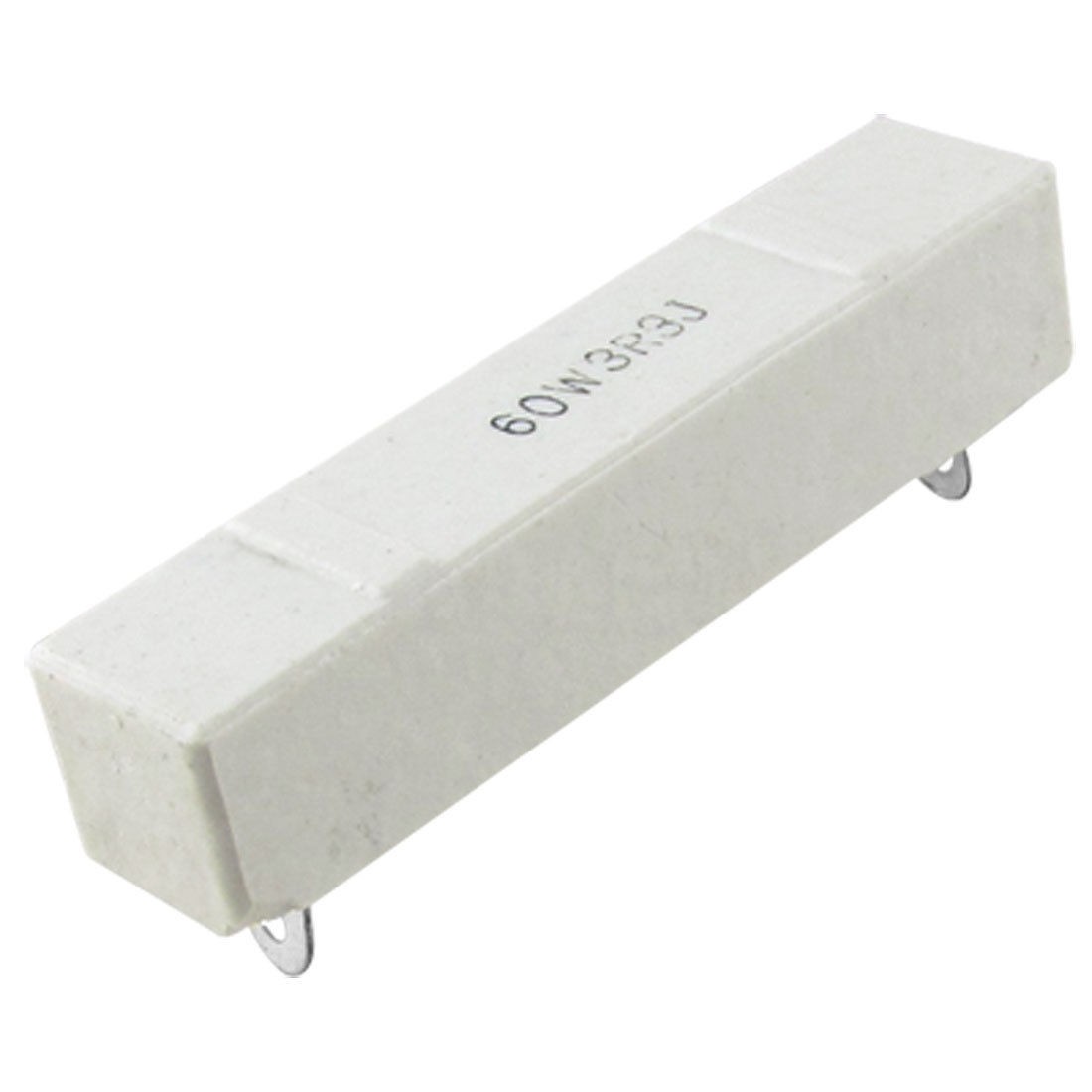 60W 3.3 Ohm DIP Wirewound Ceramic Cement Resistor 3R3 5%
