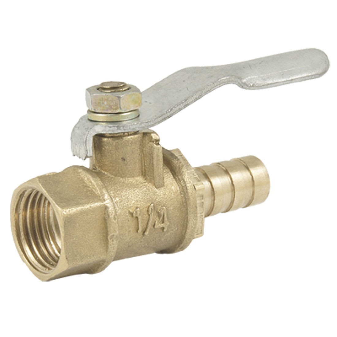 1/2" Female Thread to Hose Tail Connector Ball Valve