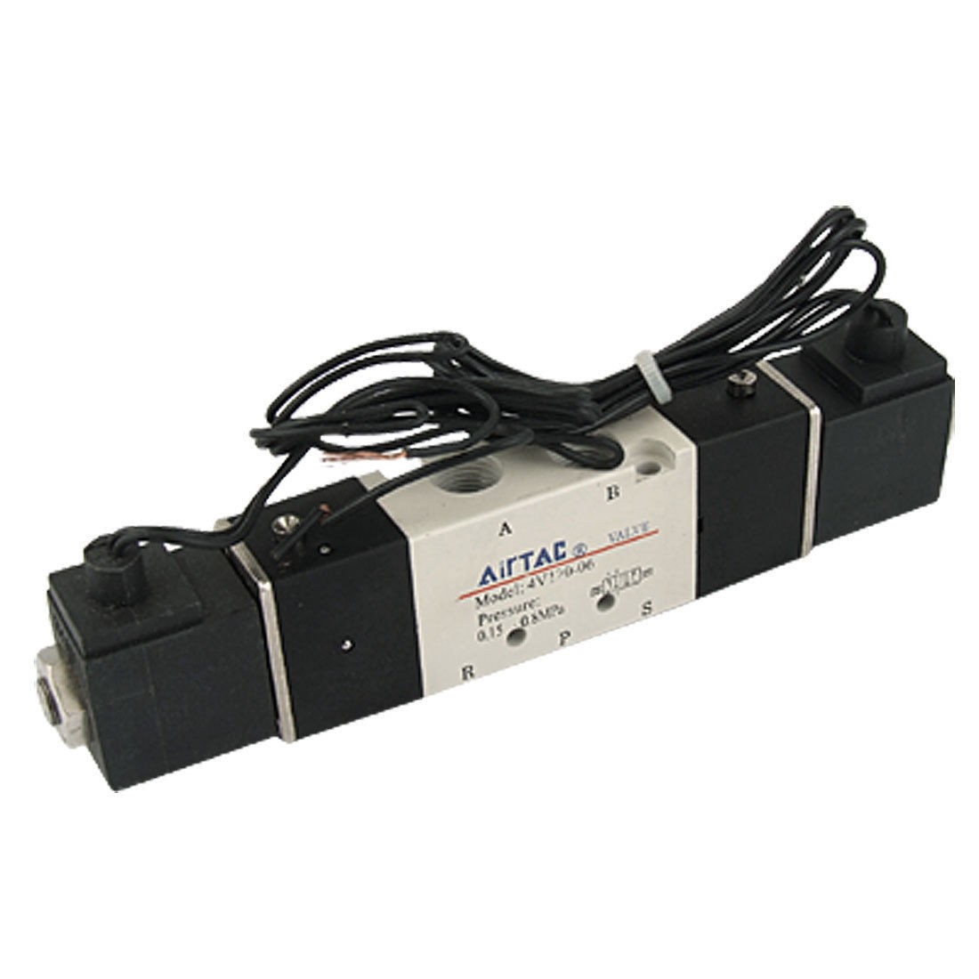 DC 24V Double Postion 5 Way Air Solenoid Valve 4V120 06