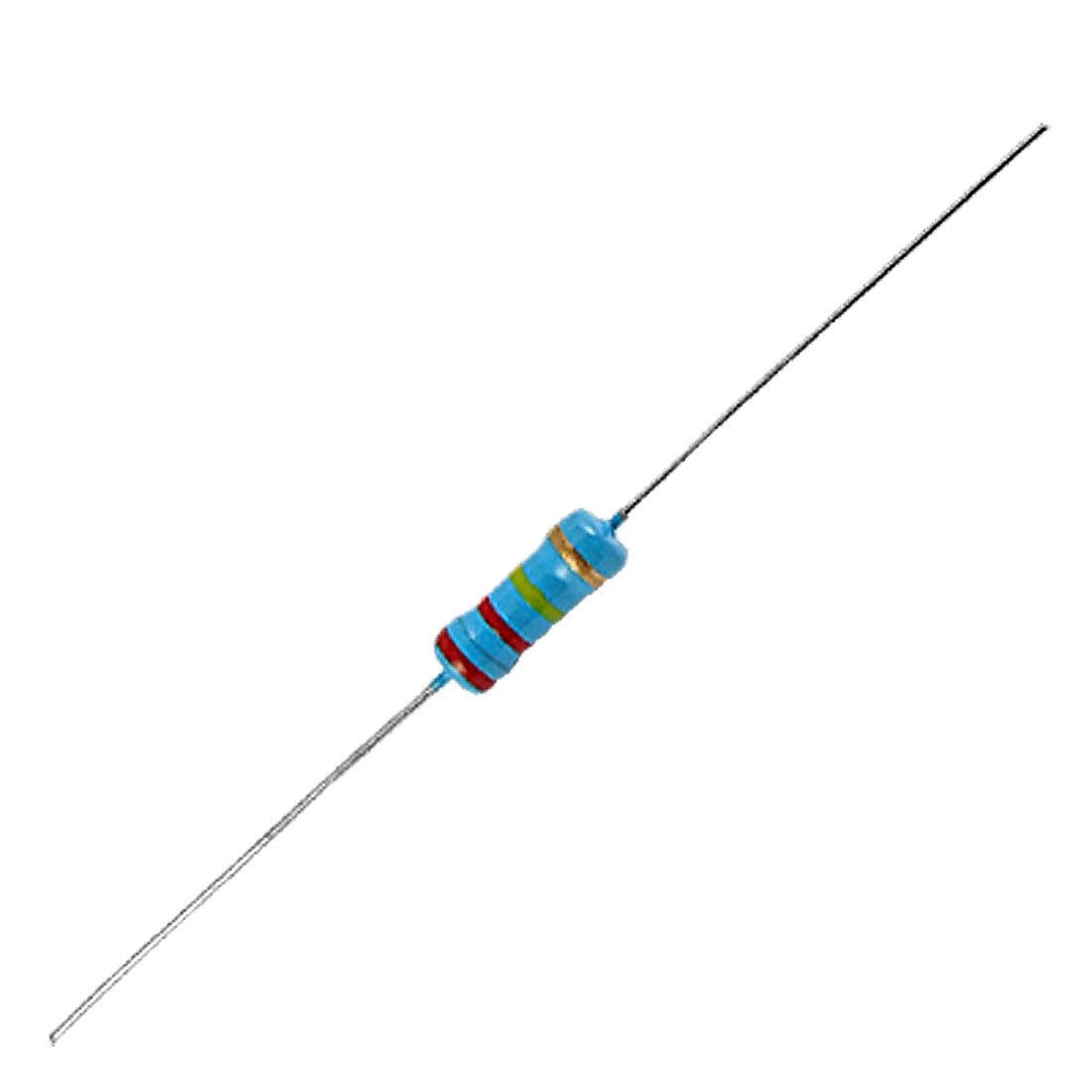 1/2 Watt 220K ohm 5% 4 Band Carbon Film Axial Resistors
