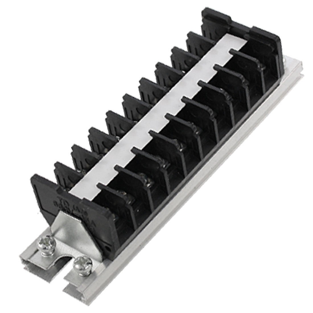 TD-1510 10 Positions Covered Screw Terminal Strip Block 660V 15A