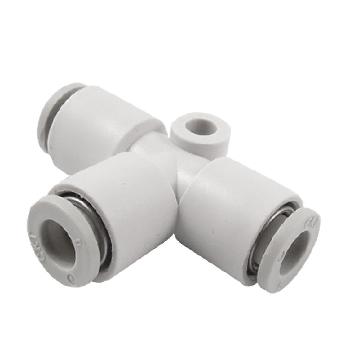 6mm Air Tube Three Way Tee Shape Push in Quick Connector Union Fitting