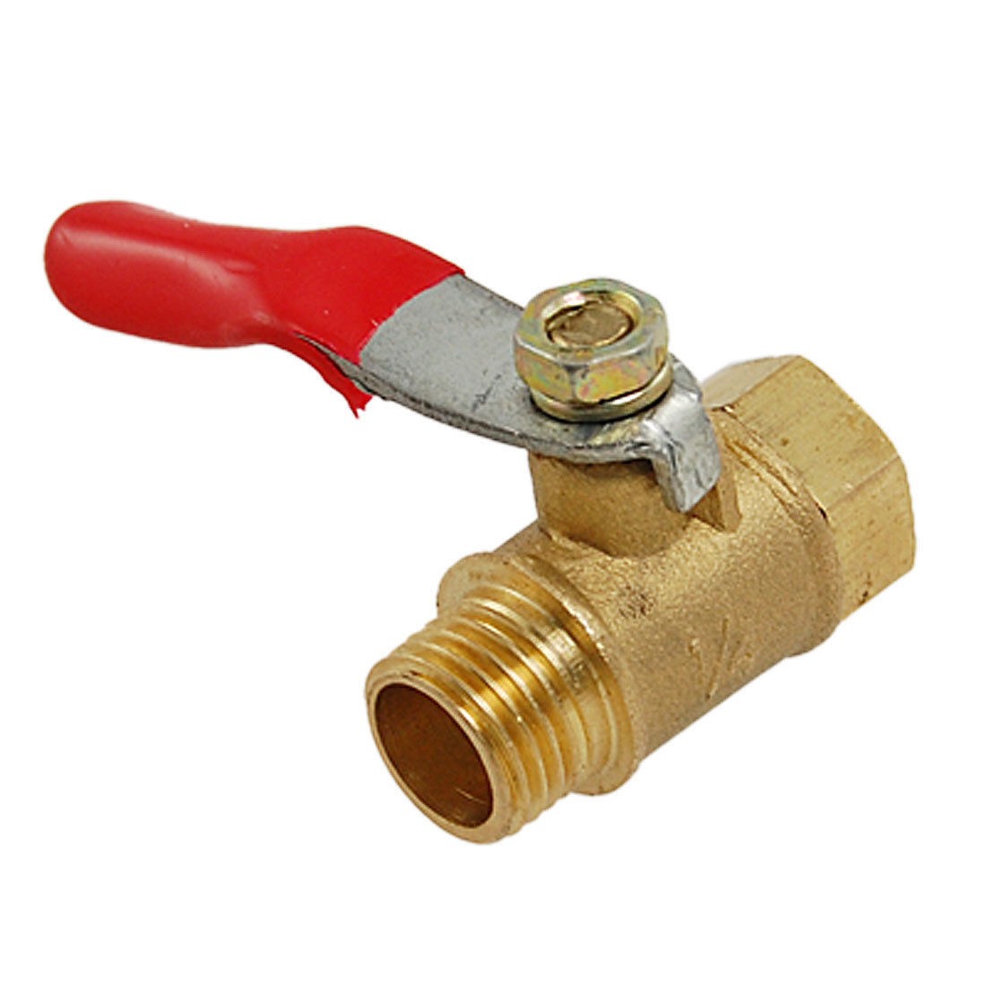 Plastic Coated Quarter Turn Handle Full Port Ball Valve
