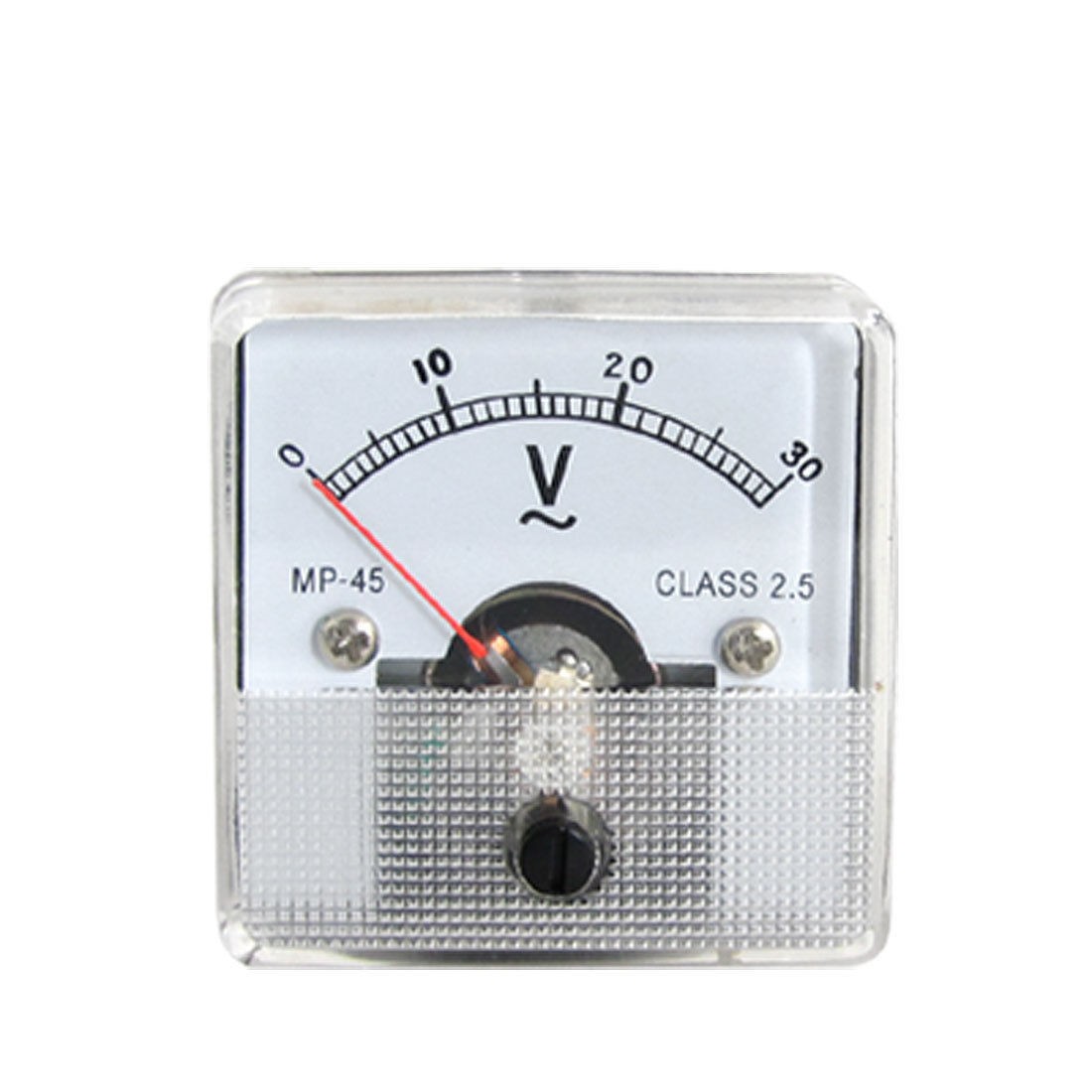 Plastic Housing AC 30V Analog Voltage Panel Voltmeter