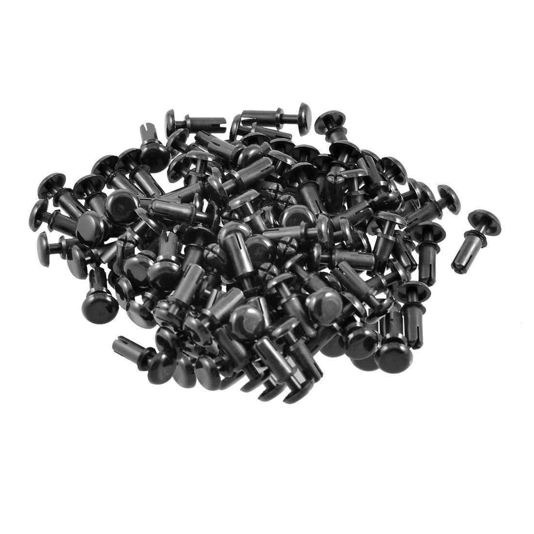 200 x Disassemble Nylon Push Rivets Fasteners for 6.5-7.5mm Thick Panel