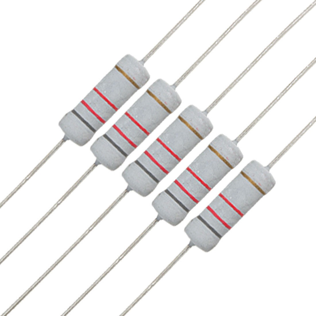 10 x 3W 500V 8.2K ohm 8K2 Metal Oxide Film Resistors