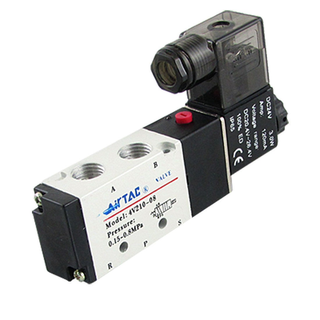 1 2" Inlet Two Position 5 Way Solenoid Valve 4V210 08