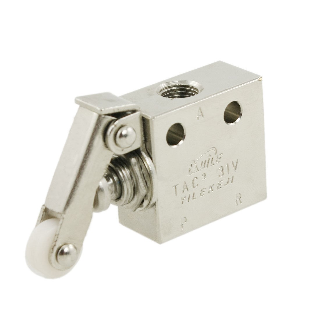 Air Pneumatic 2 Position 3 Way Roller Lever Mechanical Valve