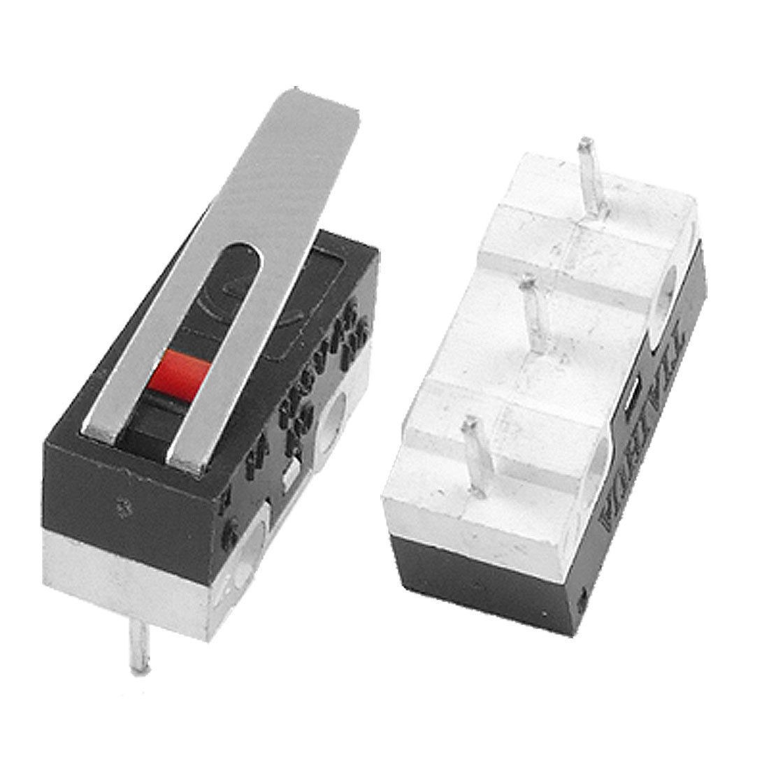 12 x Hinge Lever Arm SPDT 1NO 1NC Momentary Micro Switch 3 Terminals AC 125V 1A