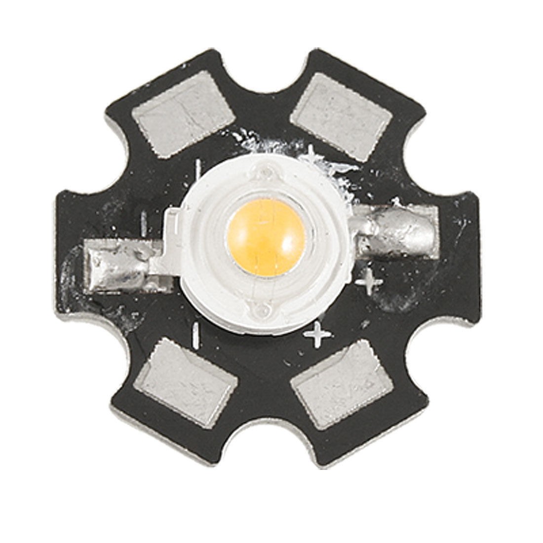 1W 590-592nm Warm White Light LED Lamp Bead Emitter 90-100LM w Star Base