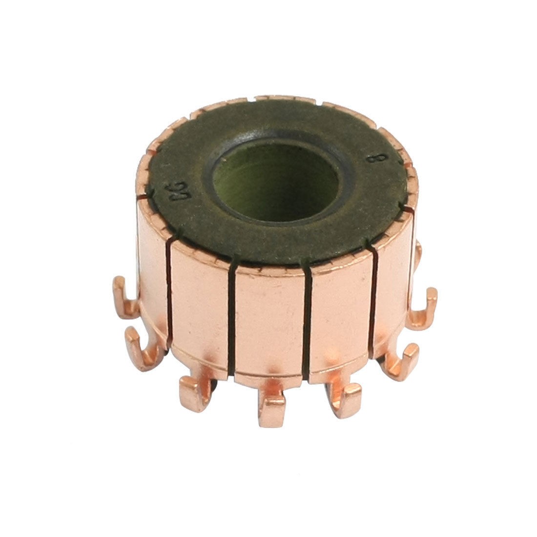 8mm x 18.9mm x 12.5mm 12 Tooth Copper Case Auto Alternator Power Tool Commutator