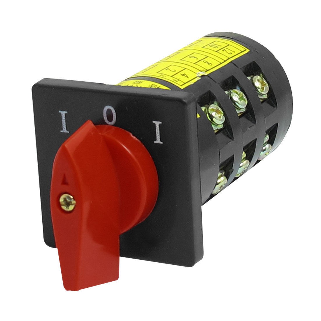 AC 380V 10A 3 Positions Latching Rotary Universal Changeover Switch HZ5B-10/3