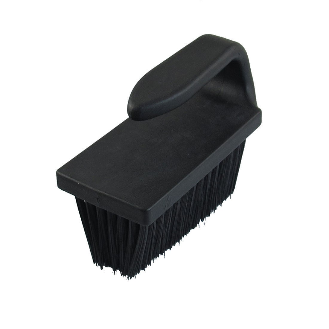 90mm x 35mm Plastic U Shape Handle Anti Static Clean Brush Black