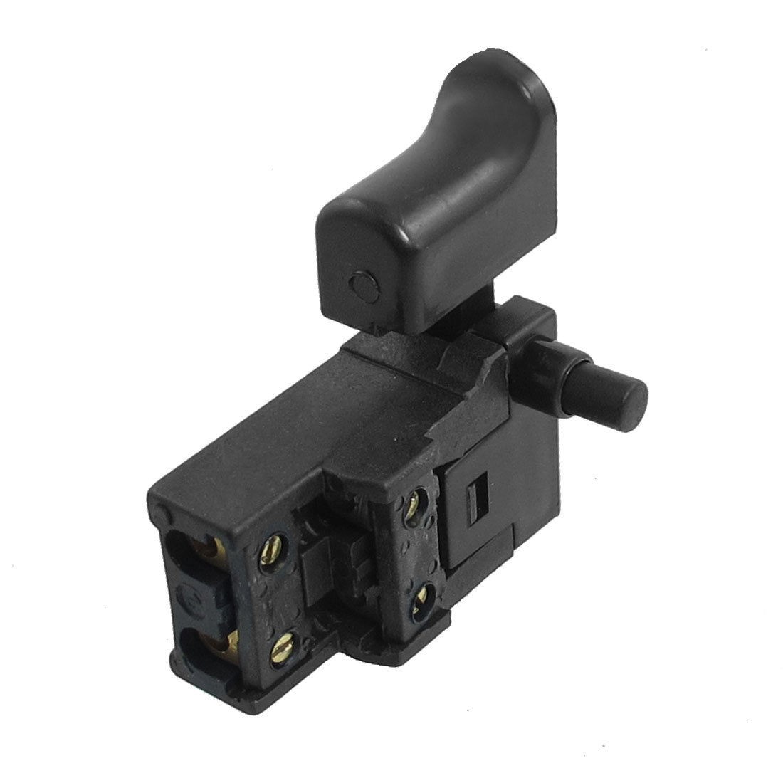 AC 250V 6A DPST Lock on Manual Trigger Switch for Electric Hammer