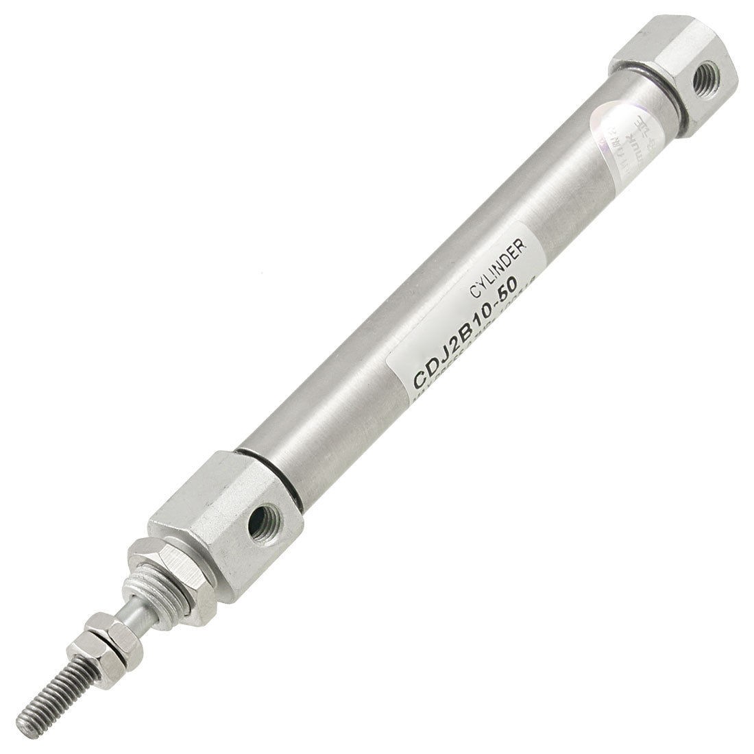 10mm Bore 50mm Length Stroke Pneumatic Single Rod Air Cylinder