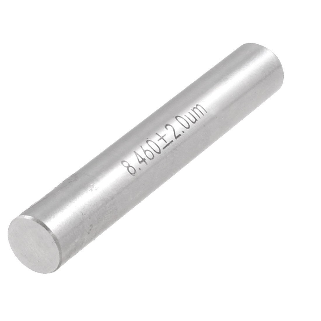 Hole Measuring 8.46mm x 50mm Pin Gage Gauge w Plastic Cylindrical Box