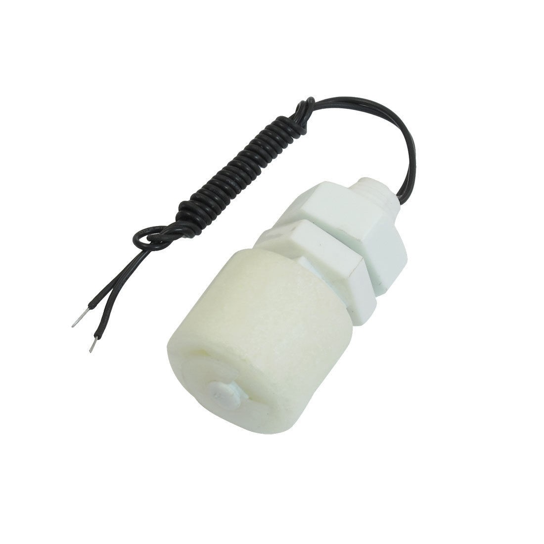 White 25mm x 30mm Water Level Sensor Vertical Liquid Float Switch Controller
