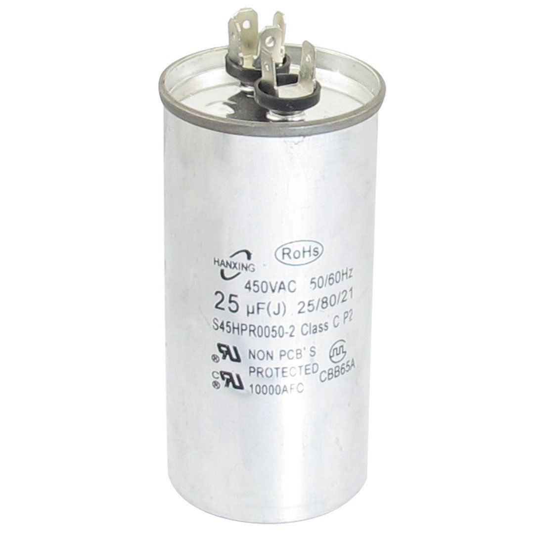 AC 450V 25uF Motor Run Air Conditioner Capacitor CBB65A