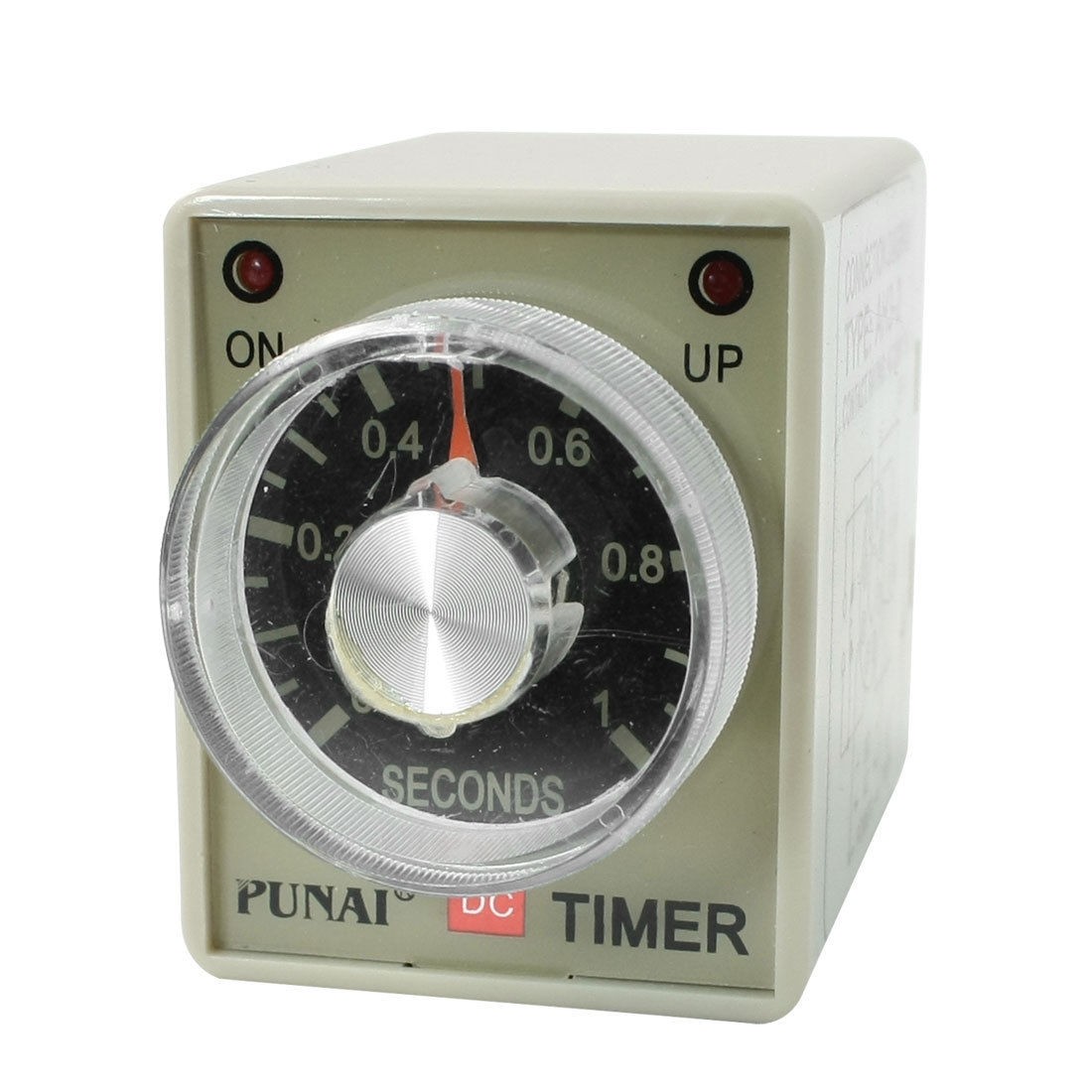 AH3-2 DC 24V 8 Pins DPDT 0-1 Seconds 1Sec Power on Delay Timer Time Relay