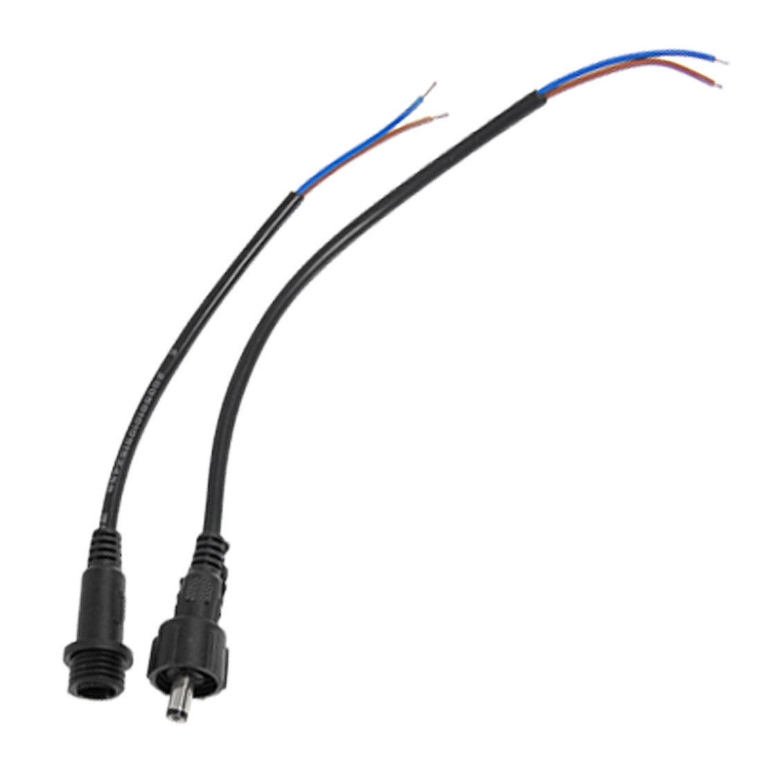 LED Strips 5.5 x 2.1mm M/F Plug Waterproof Connector