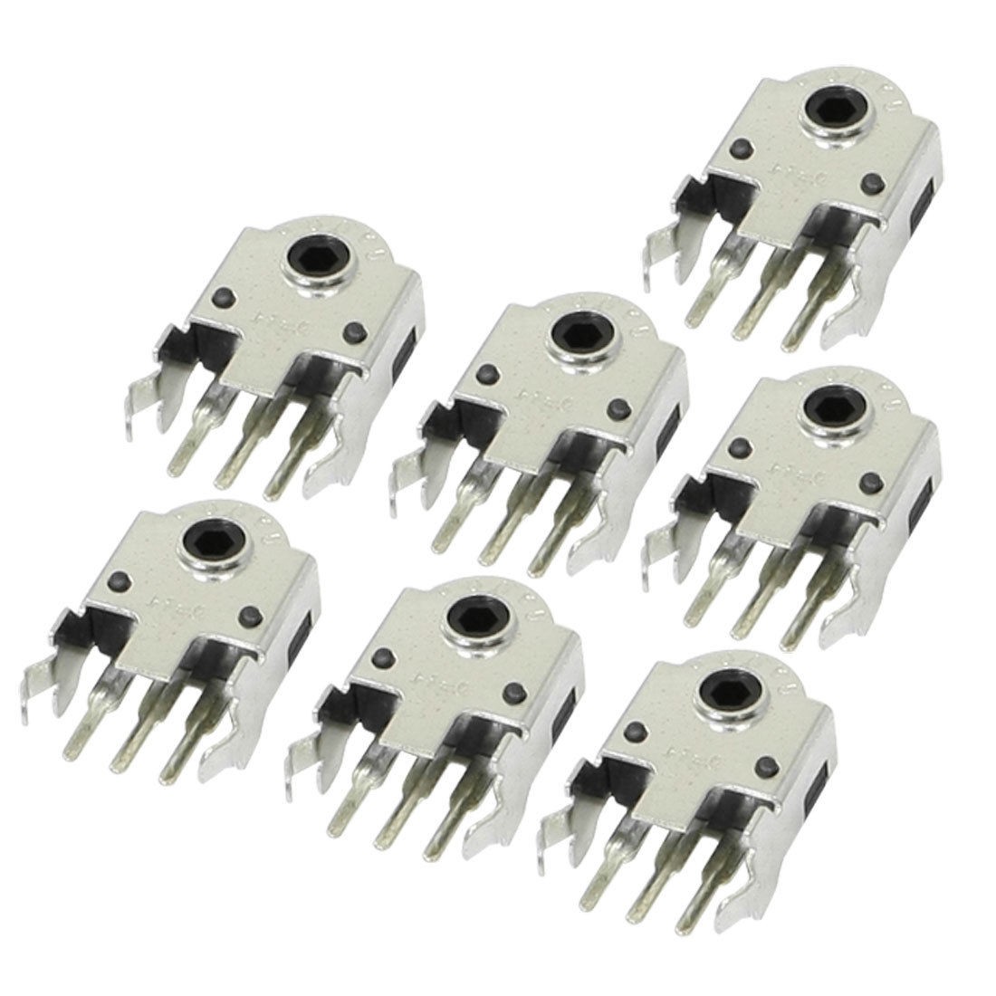 7 Pcs Tactile Push Button Switch 3 Terminals 16.4x10x6mm