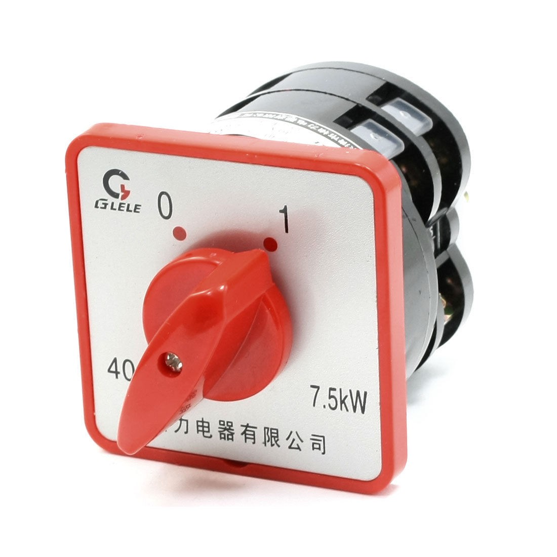 AC 380V 40A 7.5KW 8 Terminals 2 Position Cam Combination Changeover Switch