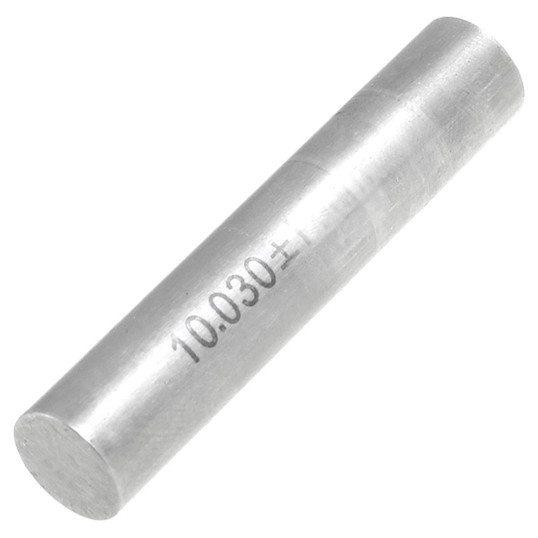 Hole Measuring 10.03mm x 50mm Pin Gage Gauge w Plastic Cylindrical Box