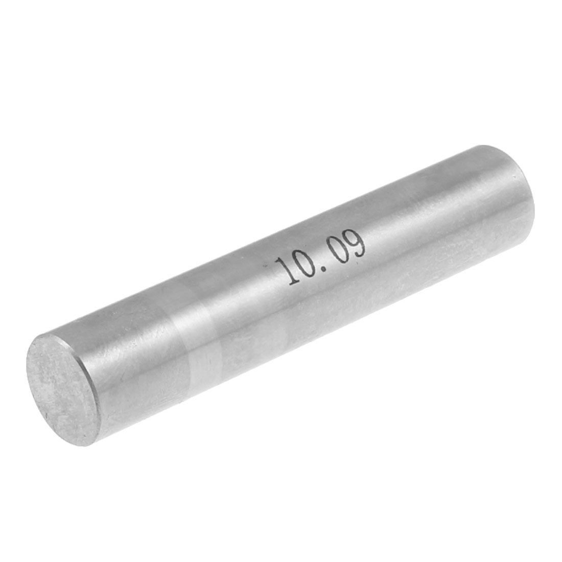 Hole Measuring 10.09mm x 50mm Pin Gage Gauge w Plastic Cylindrical Box