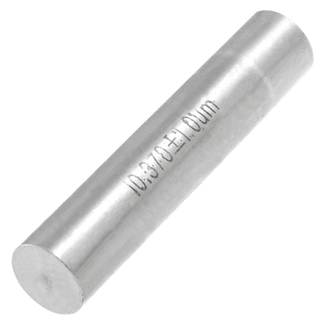 Hole Measuring 10.37mm x 50mm Pin Gage Gauge w Plastic Cylindrical Box