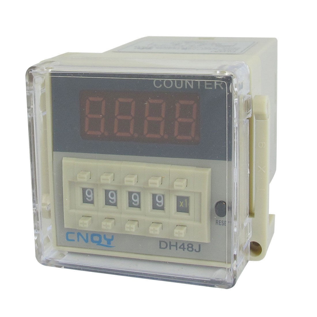 DH48J 1-999900 LED Display Programmable Digital Counter Relay AC 48V