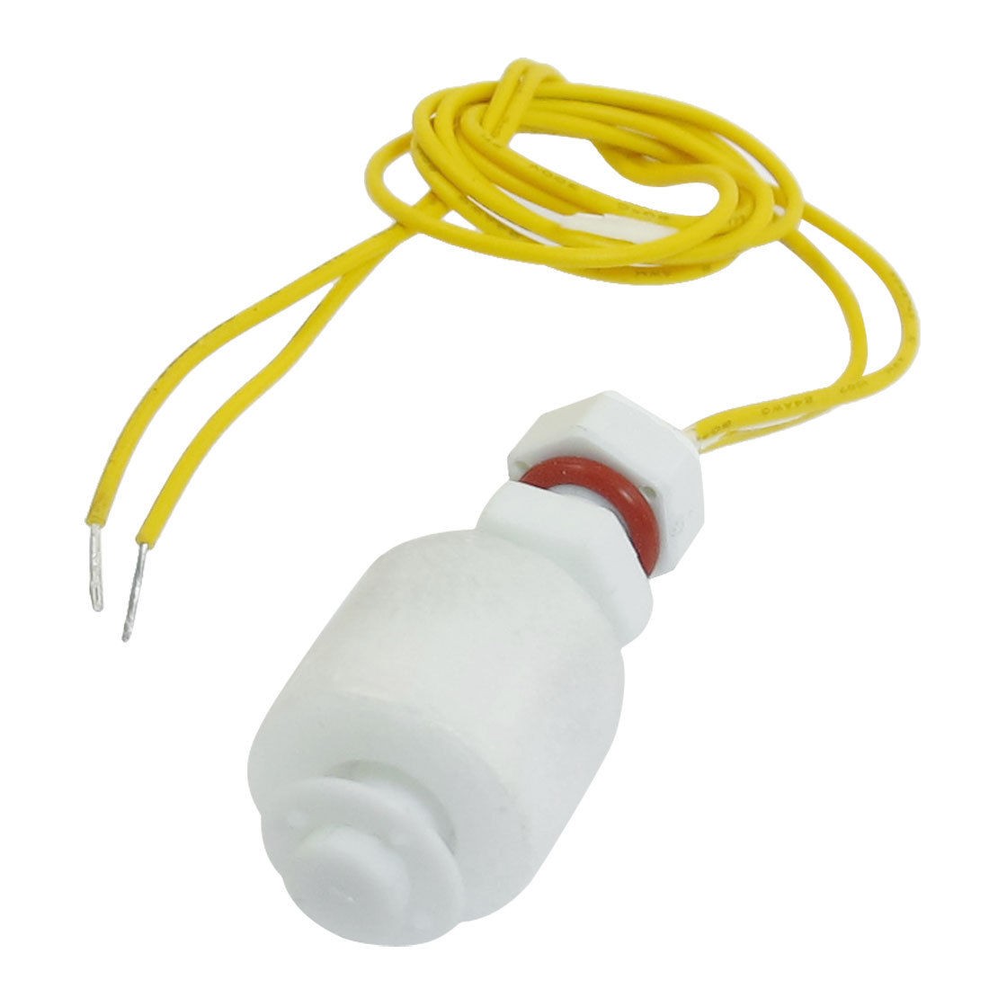 White P.P 17mm x 19mm Water Level Sensor Vertical Liquid Float Switch Fish Tank