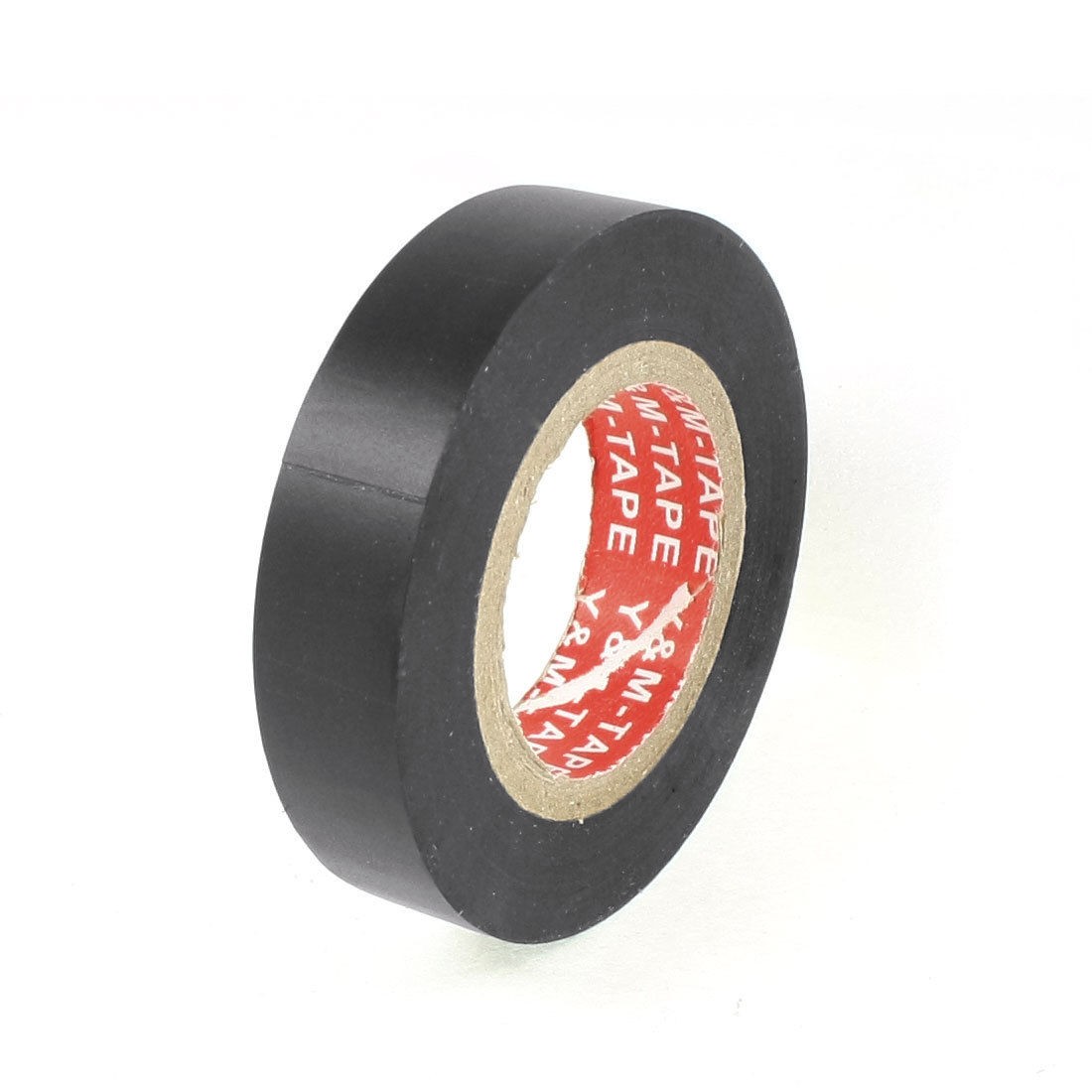 PVC Electrical Wire Insulating Tape Roll Black 49Ft Length 16mm Wide