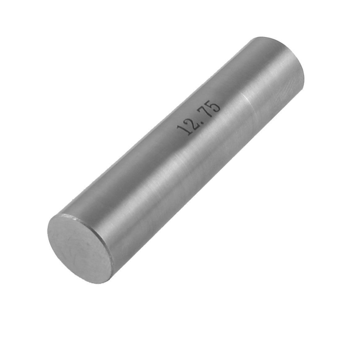 Hole Measuring 12.75mm x 50mm Pin Gage Gauge w Plastic Cylindrical Box