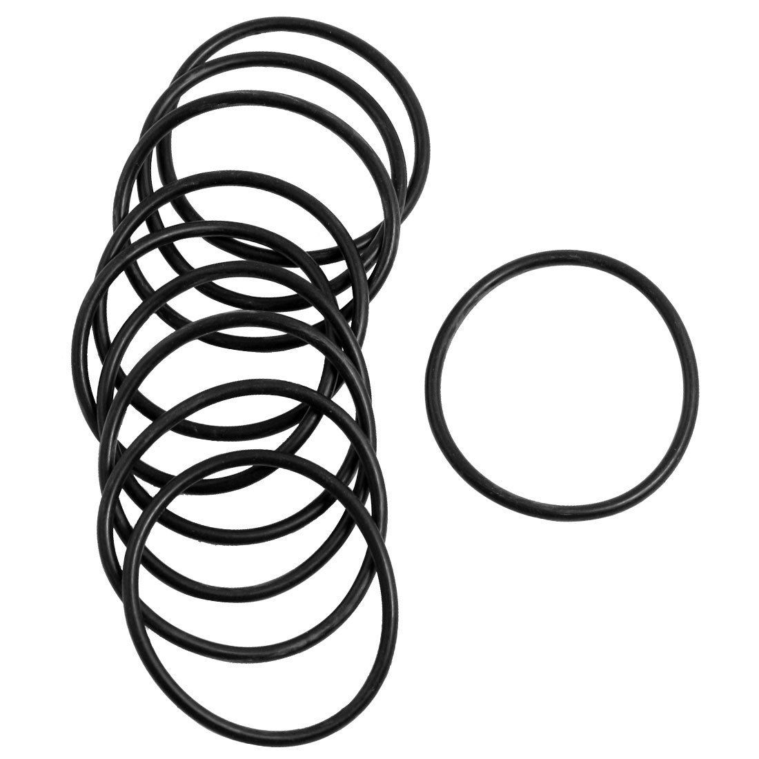 10 x Mechanical O Rings Oil Seal Sealing Washers Black 35mm x 2mm