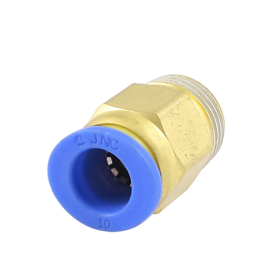 Right Angle 3 8" PT Male Thread to 10mm Hole Pneumatic Quick Fitting