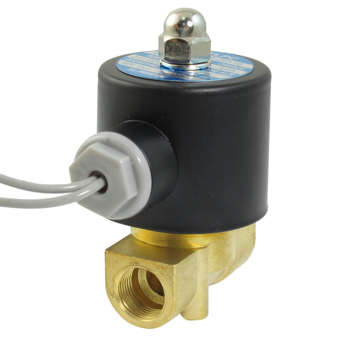 DC 24V 2 Port 2 Way 3/8"PT Female Thread Pneumatic Electric Solenoid Valve