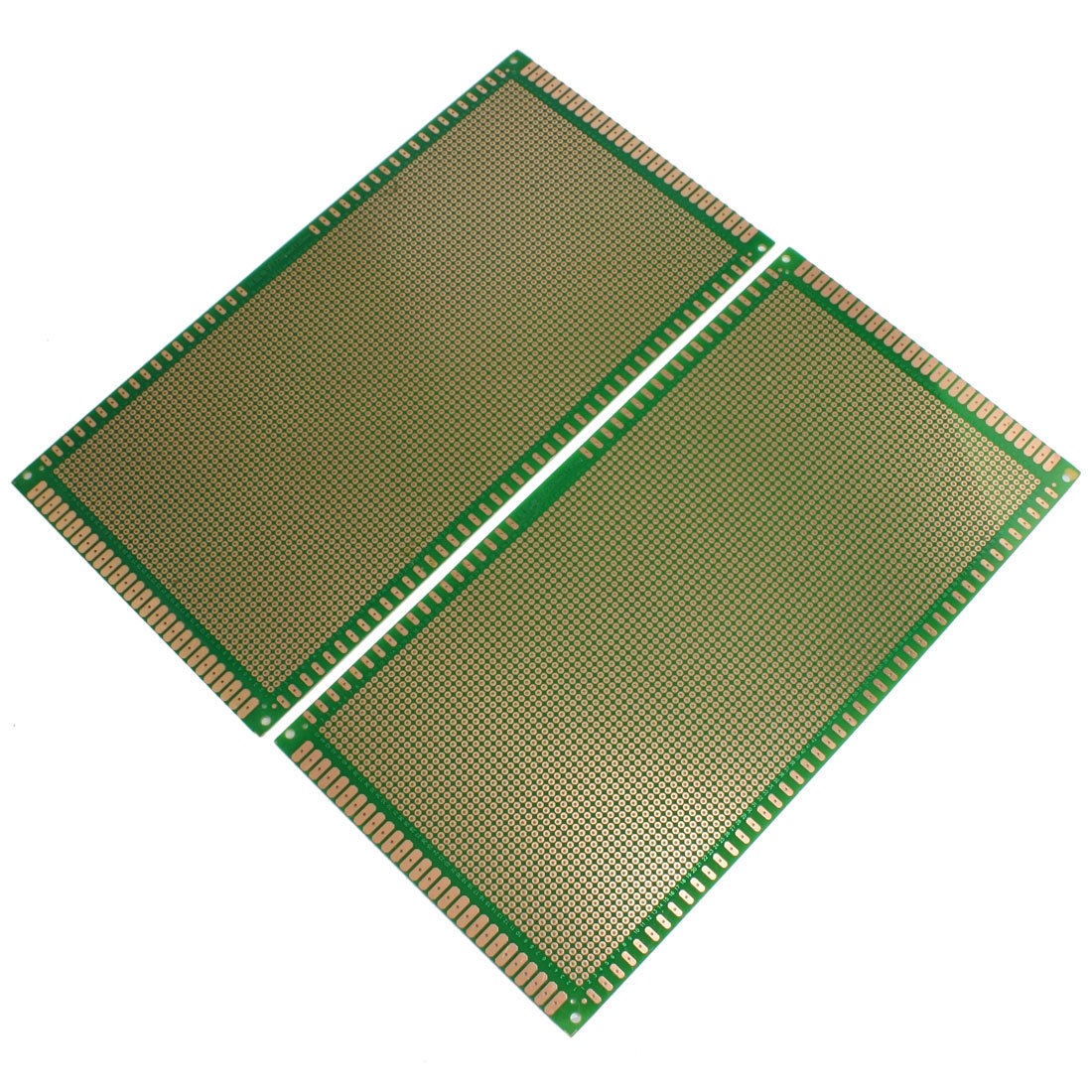 2 Pcs Prototyping Single Side PCB Board Stripboard 25x13cm