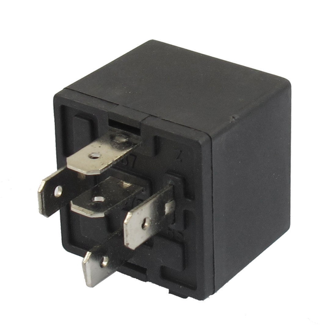 DC 12V 40A 1NO 1NC SPDT 5 Pins 15mm Rail Socket Automotive Truck Car Relay