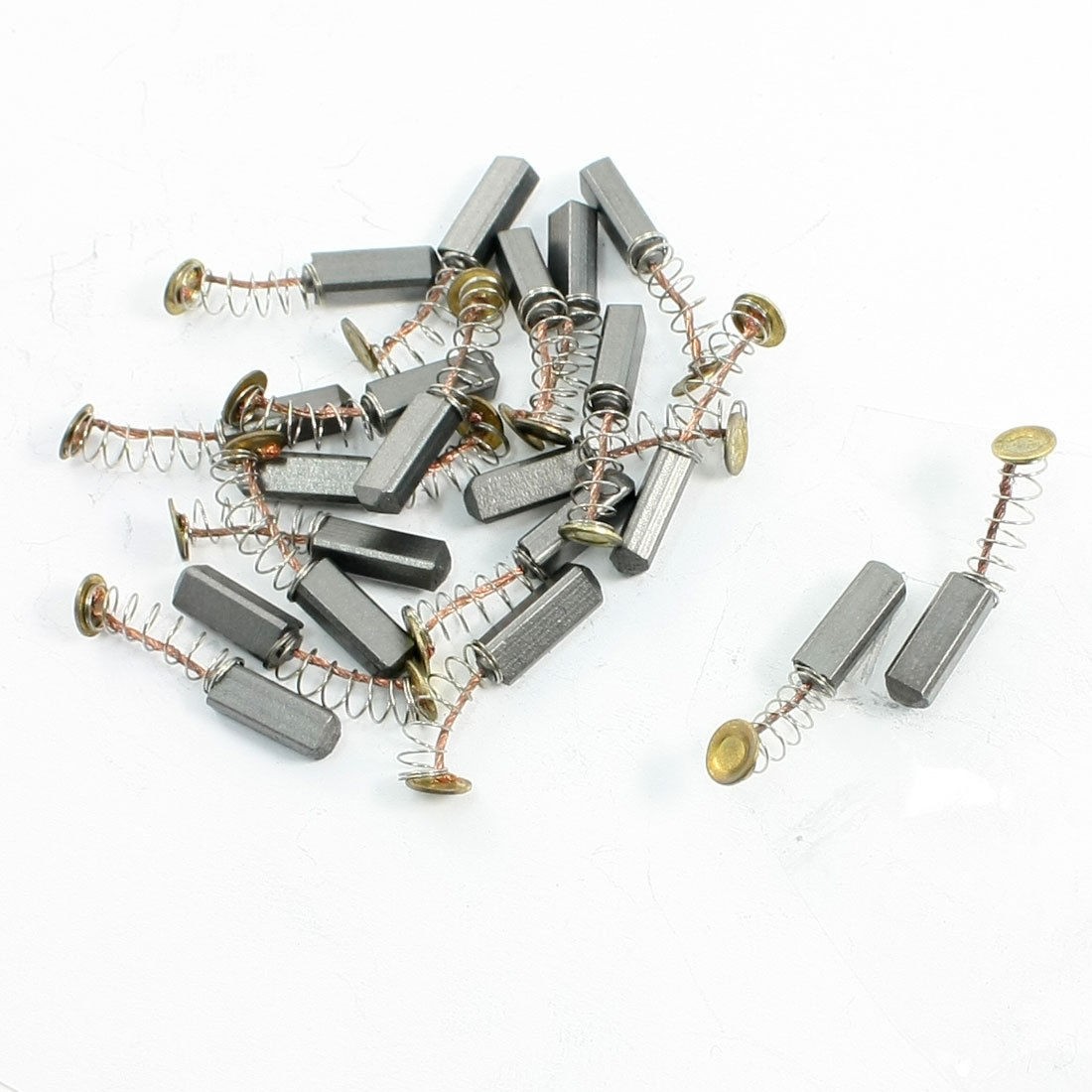 20 Pcs Power Tools Parts Carbon Brush 2.95x3.95x10.5<wbr/>mm