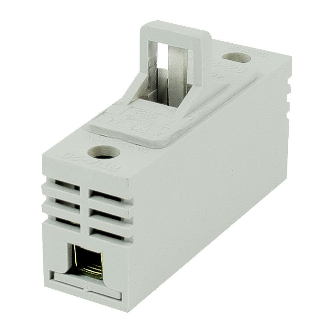 RT14-20 AC 380VV 20A 1 Pole 1P 10x38mm Cylindrical Fuse Holder Base