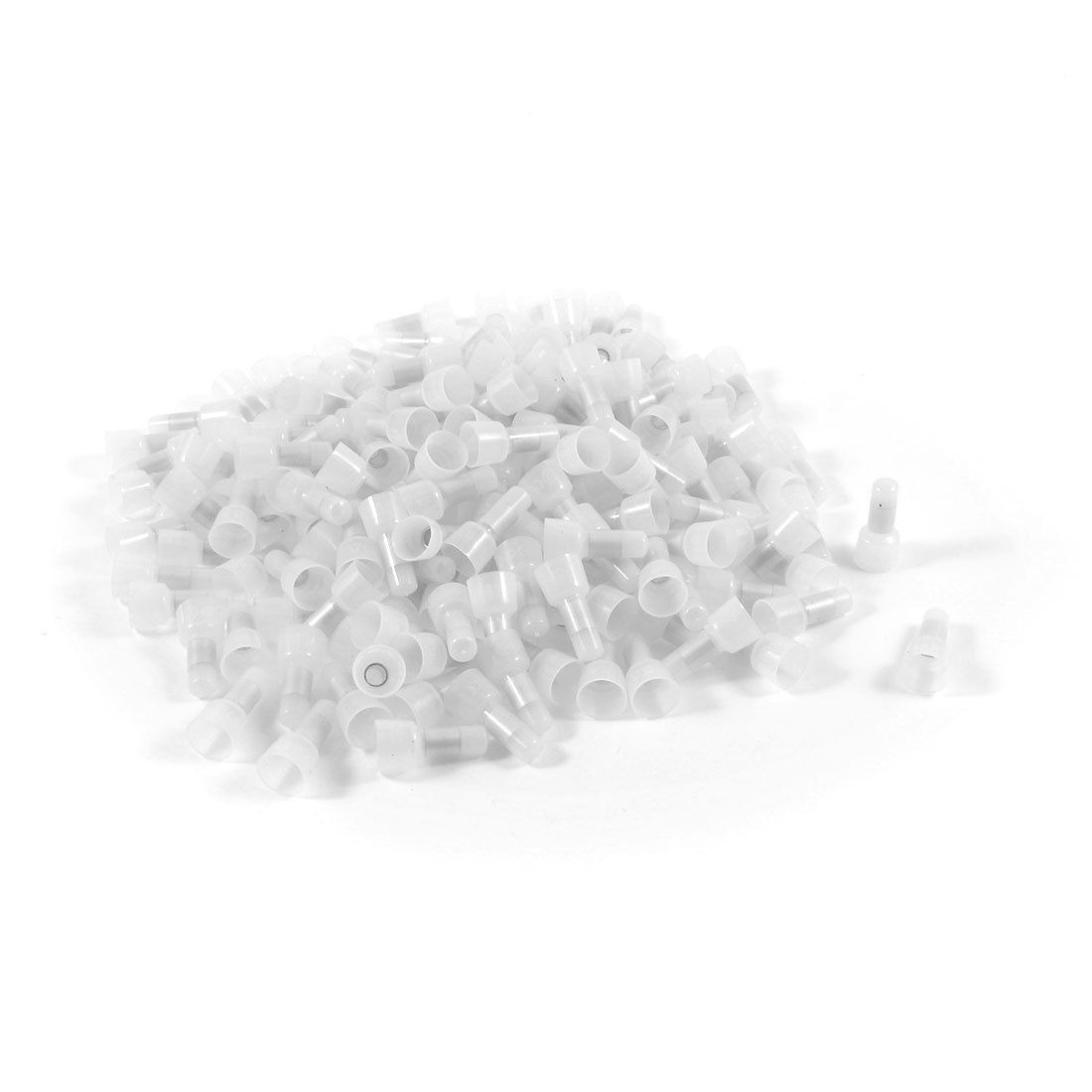 200 Pcs 11mm x 25mm CE5 Closed End Wire Connectors Crimp Caps Covers