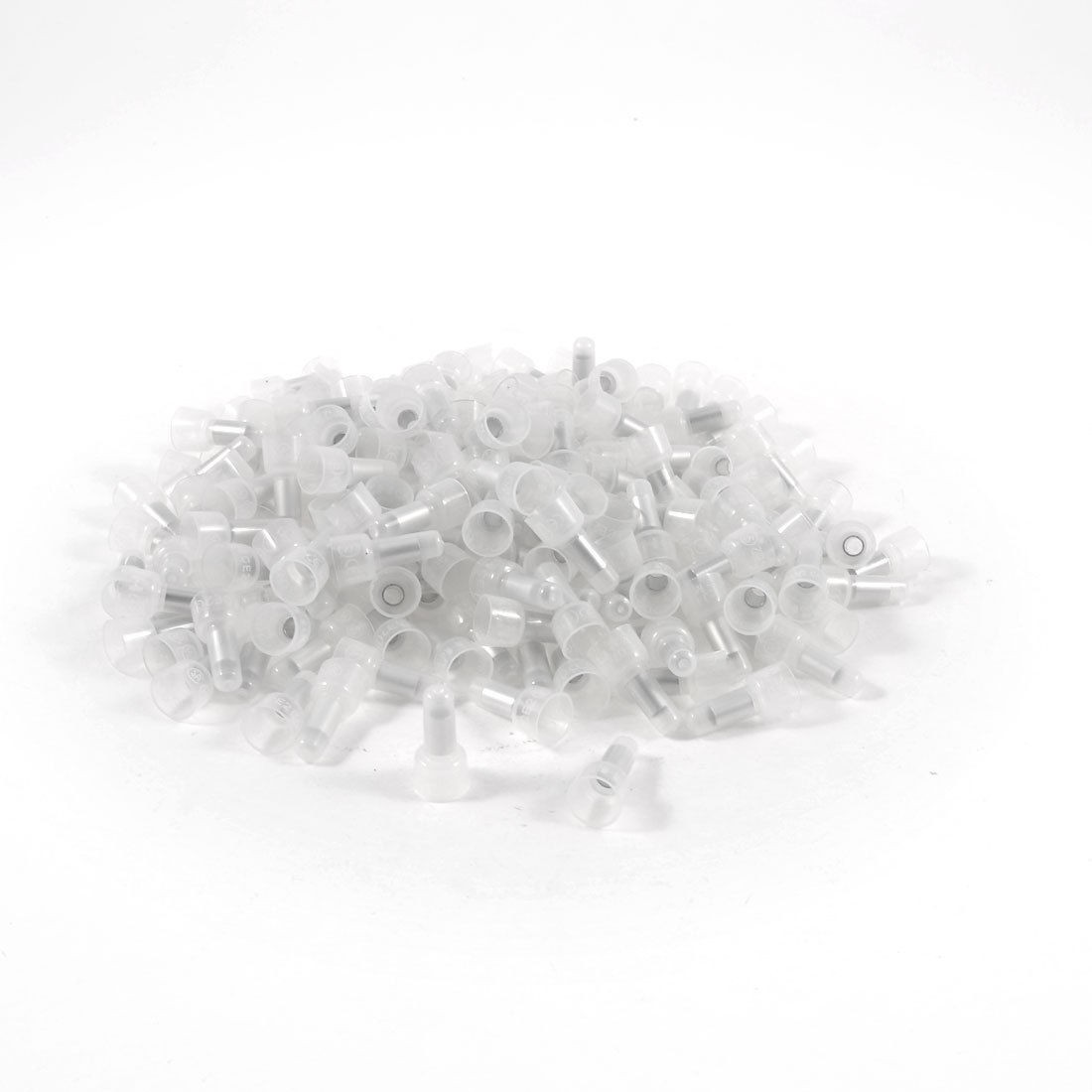 200 Pcs Plastic 4mm Diameter CE2 Closed End Wire Crimp Connector