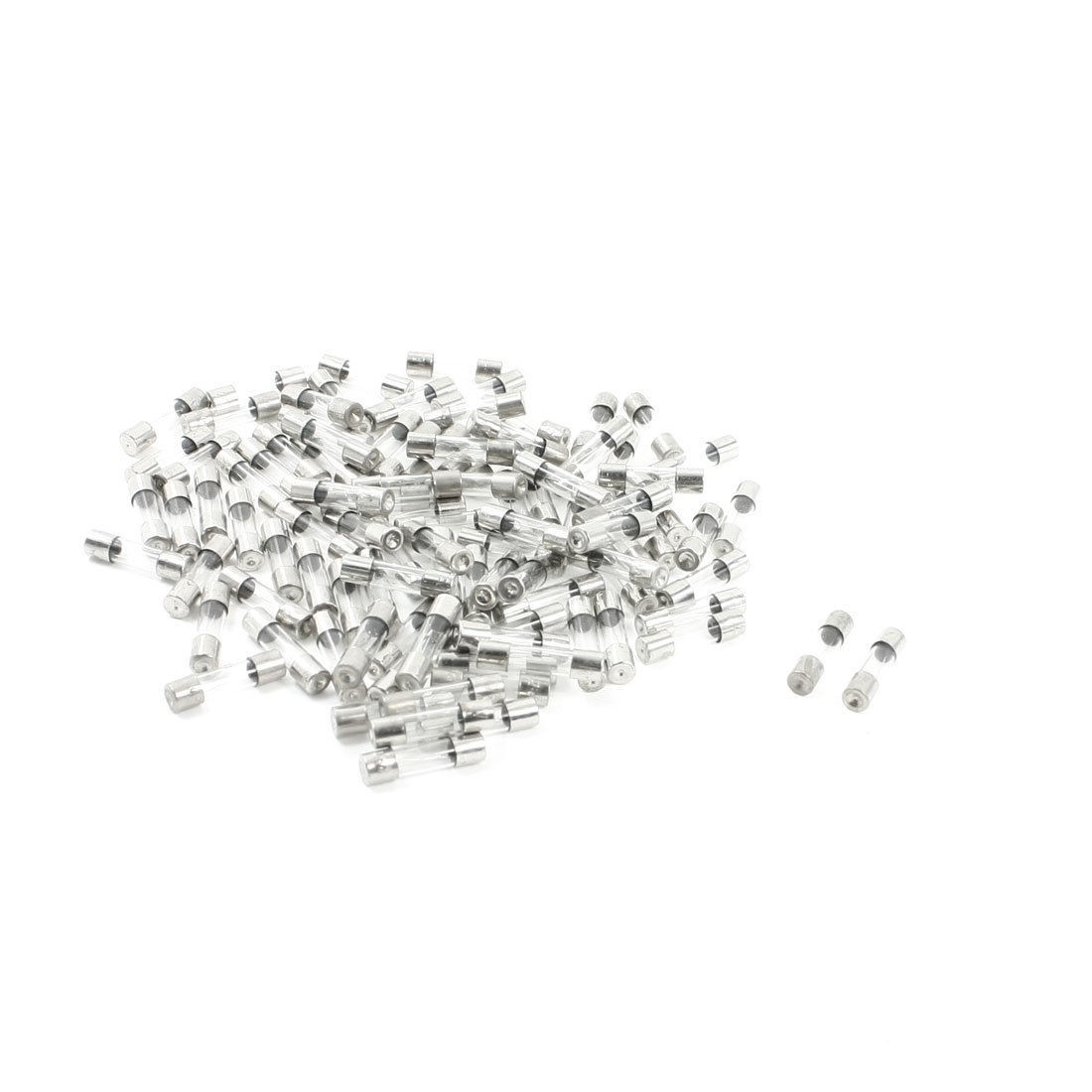 100 Pcs 250 Volts 4Amp Fast Blow Type Glass Tube Fuses 5 x 20mm