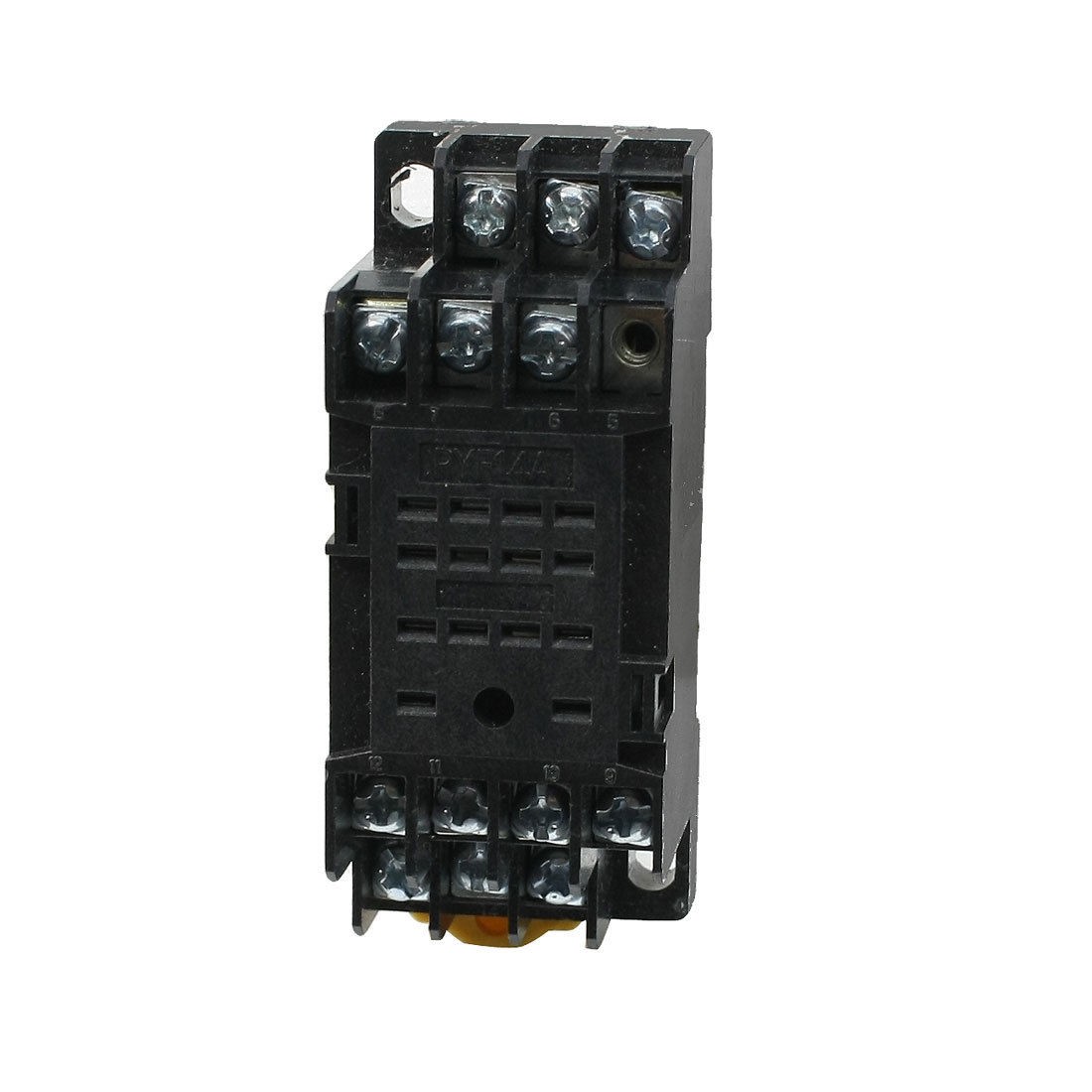 PYF14A 14 Pin Terminal Relay Socket Base Black for MY4NJ HH54P Power Relay