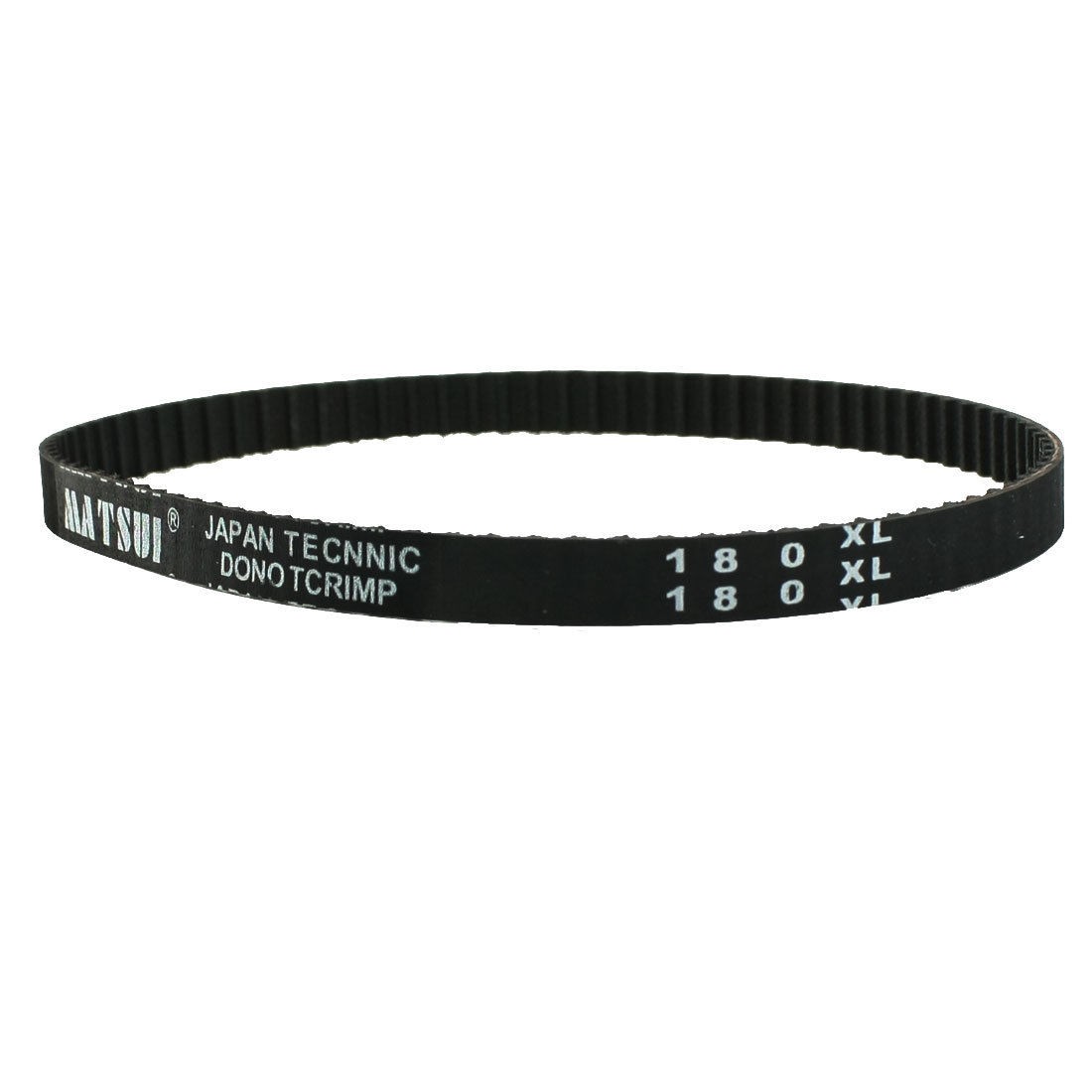 10mm Width 11" Inner Girth PU Rubber Machine Timing Belt 90 Teeth