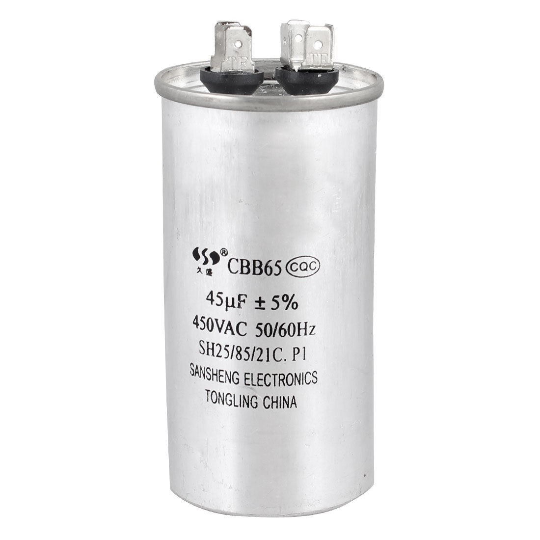 45uF AC 450V 50/60Hz Air Conditioner Polypropylene Film Motor Capacitor