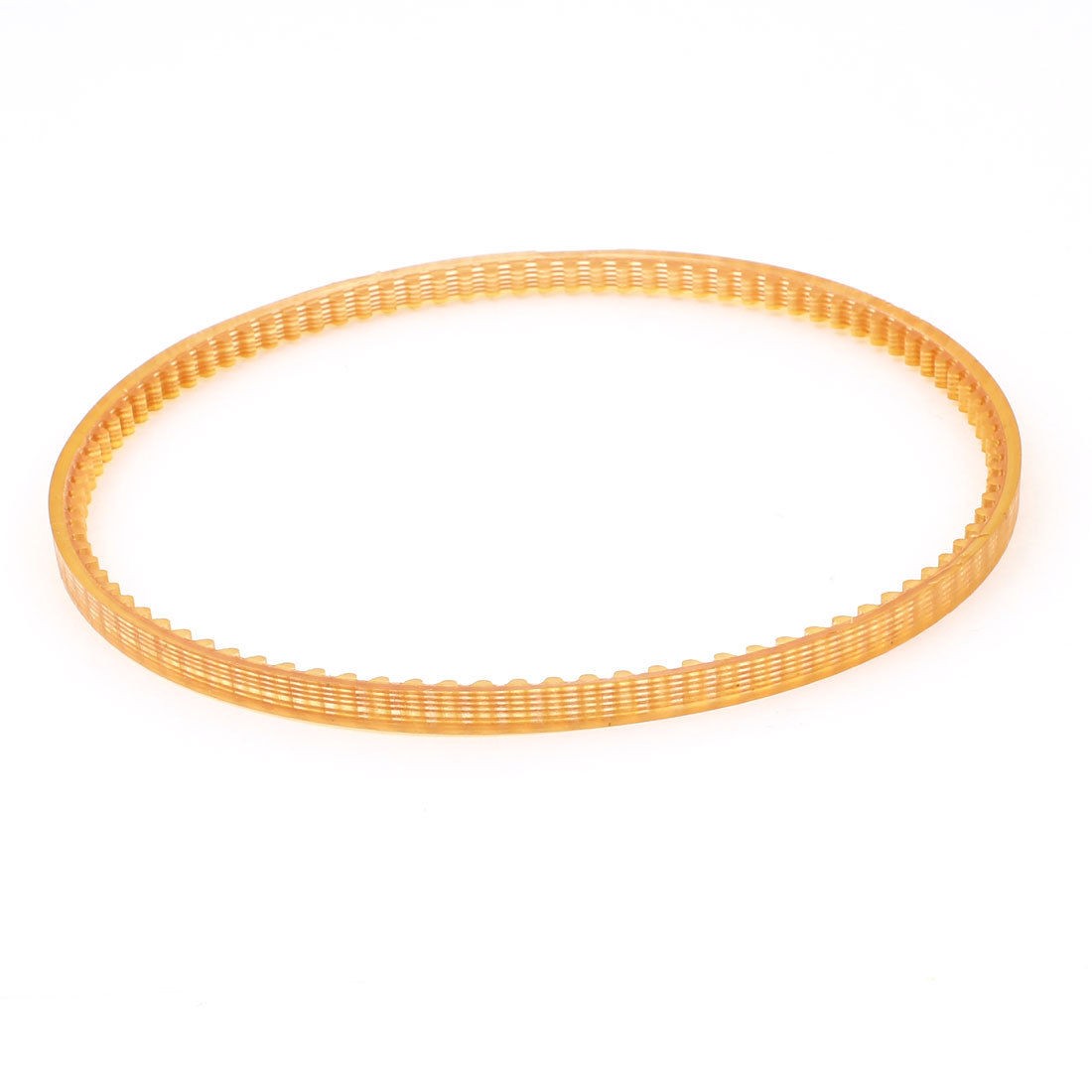 4mm Pitch 370mm Girth Single Sided Engine PU Timing Belt Orange