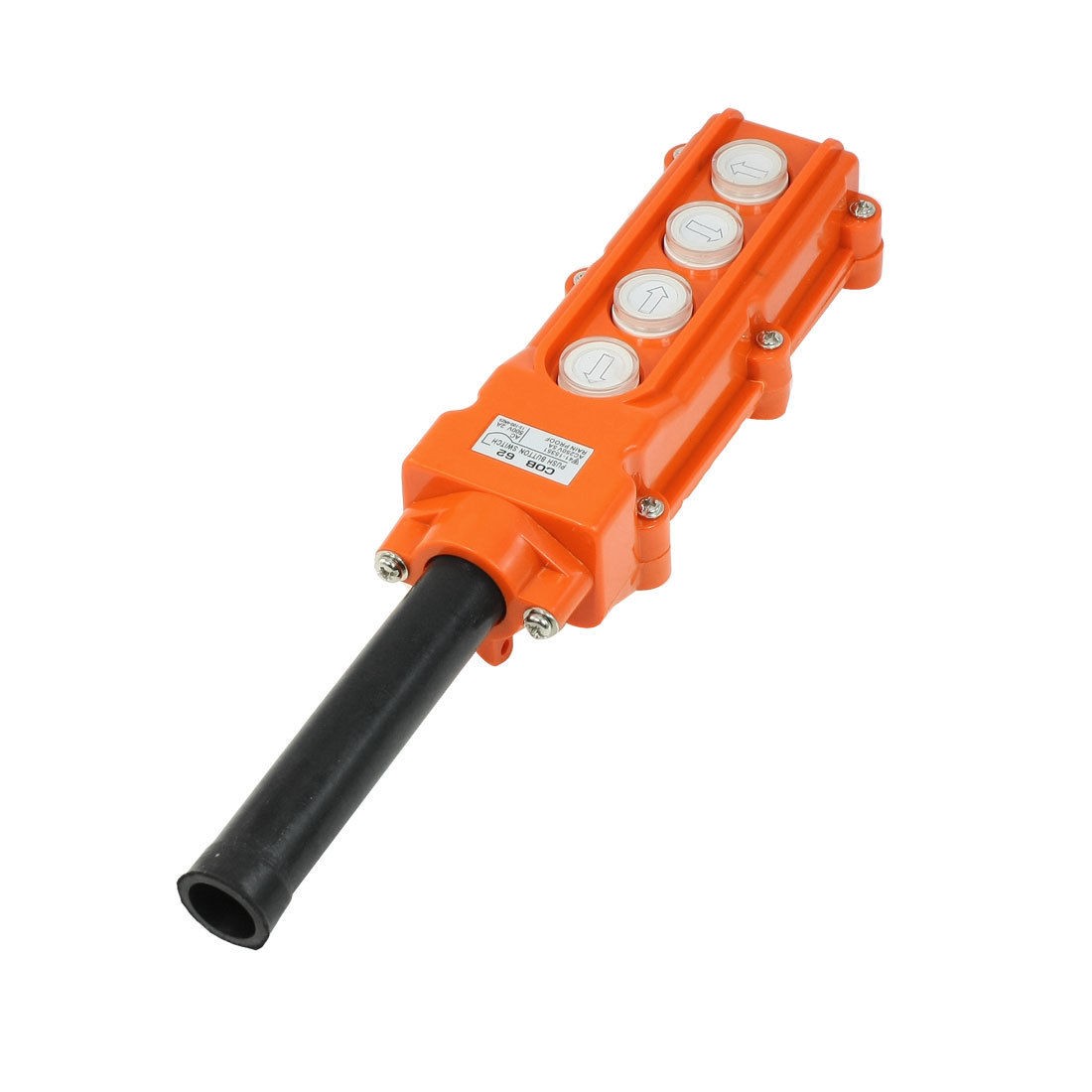 5A/250VAC 2A/500VAC 4 Directional Button Rainproof Hoist Crane Pushbutton Switch