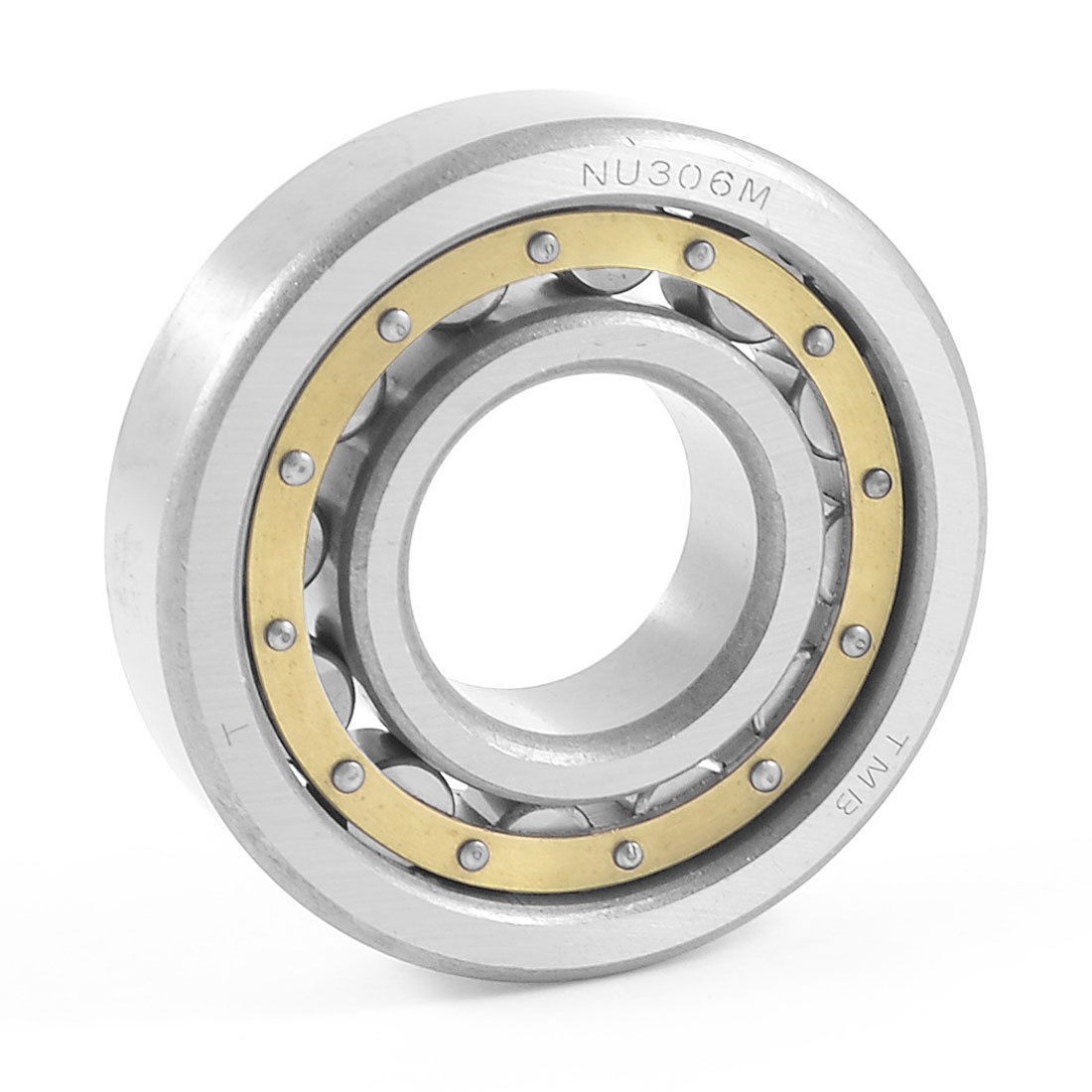 Replacements 32mm x 70mm x 17mm Metal Cylindrical Roller Bearing NU306M