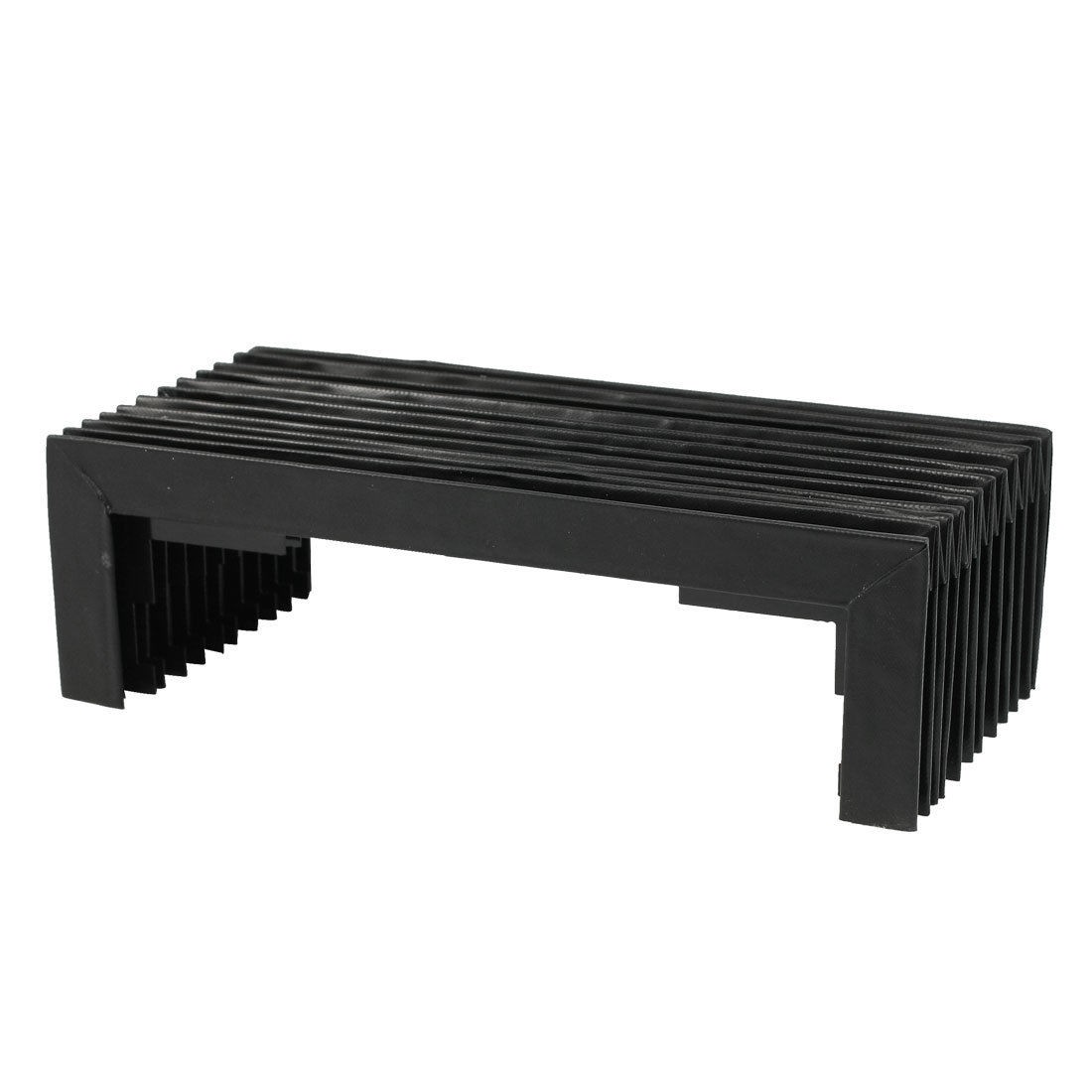 CNC Machine Fitting Stretched Organ Shaped 35cm Length Dust Cover Black